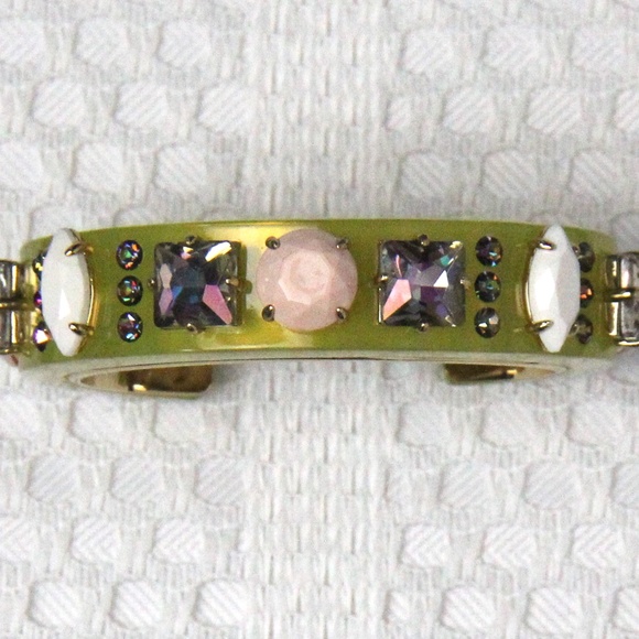 J Crew rhinestone cuff bracelet - Picture 2 of 2